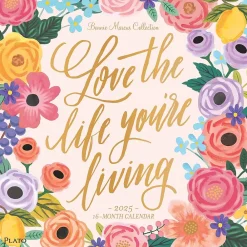 2025 Calendars|BrownTrout 2025 Plato Bonnie Marcus 12" x 24" Monthly Square Wall Calendar, (9781975480097)