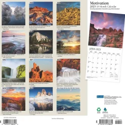 2025 Calendars|BrownTrout 2025 Plato Motivation 12" x 24" Monthly Square Wall Calendar, (9781975478834)