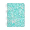 Academic Planners|Plato 2024 Seaside Currents 6" x 7.75" Academic & Calendar Weekly Planner, Paperboard Cover, Blue/Pink (9781975470579)