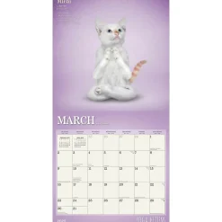 2025 Calendars|Plato 2025 Yoga Kittens 12