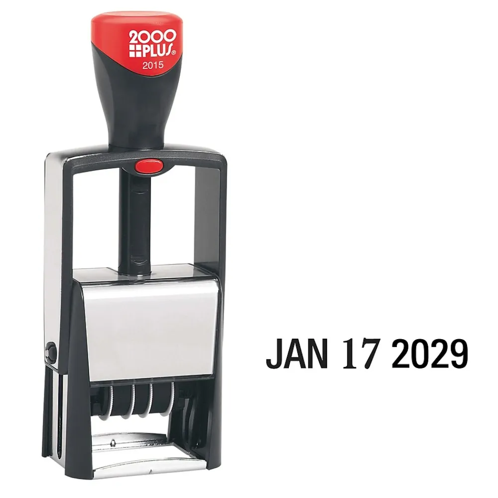 Stamps & Stamp Pads|2000 Plus 2015 Dater, Black Ink (010175)
