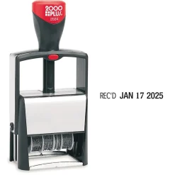 Stamps & Stamp Pads|2000 Plus Classic Line Dater, Black Ink (011227)