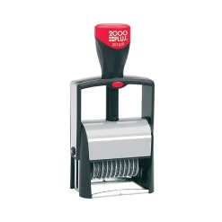 Stamps & Stamp Pads|2000 Plus Classic Line 2010/P Numbering Stamp, "10-Band", Black Ink (011236)