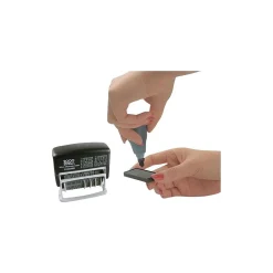 Stamps & Stamp Pads|2000 Plus Ink Refills for Self-Inking Stamp Pads, Black, 24/Carton (032962-CT)