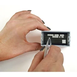 Stamps & Stamp Pads|2000 Plus Printer 30 Pre-Inked Stamp Set, Letters/Numbers, Black Ink (031557)