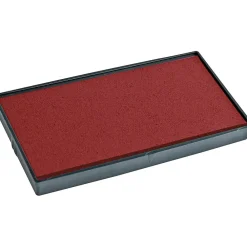 Stamps & Stamp Pads|Cosco 2000 PLUS Replacement Ink Pad for Printer P10, Red (COS065485)