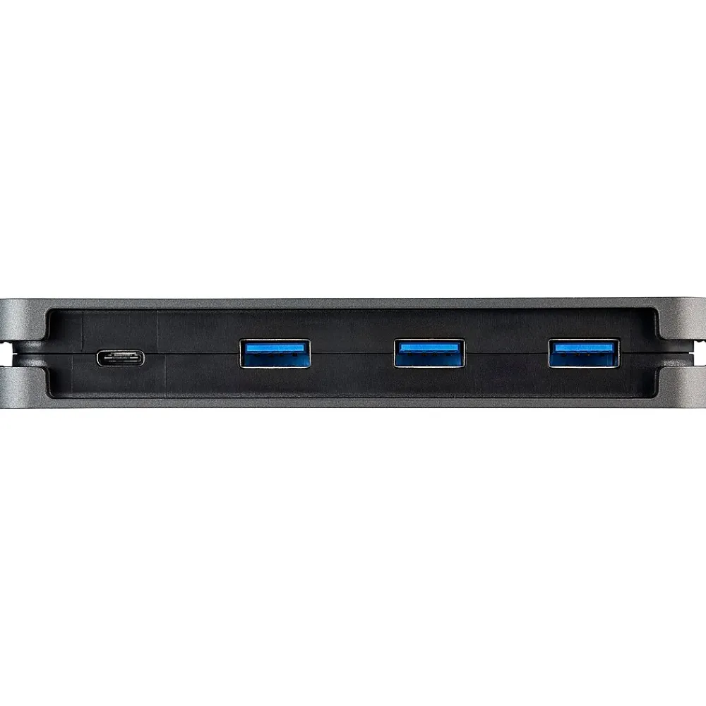 StarTech 4 Port USB C Hub - 3x USB-A/1xUSB-C - 5Gbps USB 3.0 Type-C Hub (3.2 Gen 1) - Bus Powered - 11.2" Cable w/ Cable Management