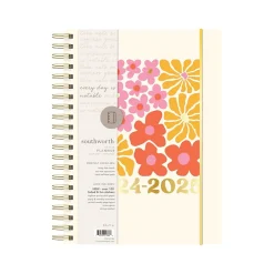 Academic Planners|Southworth 2024-2025 Rustic Citrus 8.5" x 11" Academic Weekly & Monthly Planner, Multicolor (91366)
