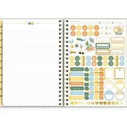 Academic Planners|Southworth 2024-2025 Rustic Citrus Wreath 8.5