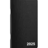 2025 Planners|Staples 2025 3" x 6" Weekly & Monthly Planner, Black (ST12937-25)