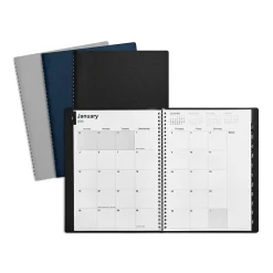 2025 Planners|Staples 2025 8" x 11" Weekly & Monthly Appointment Book, Assorted Colors (ST12945-25)