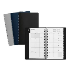 2025 Planners|Staples 2025 3" x 6" Weekly & Monthly Planner, Assorted Colors (ST16270-25)