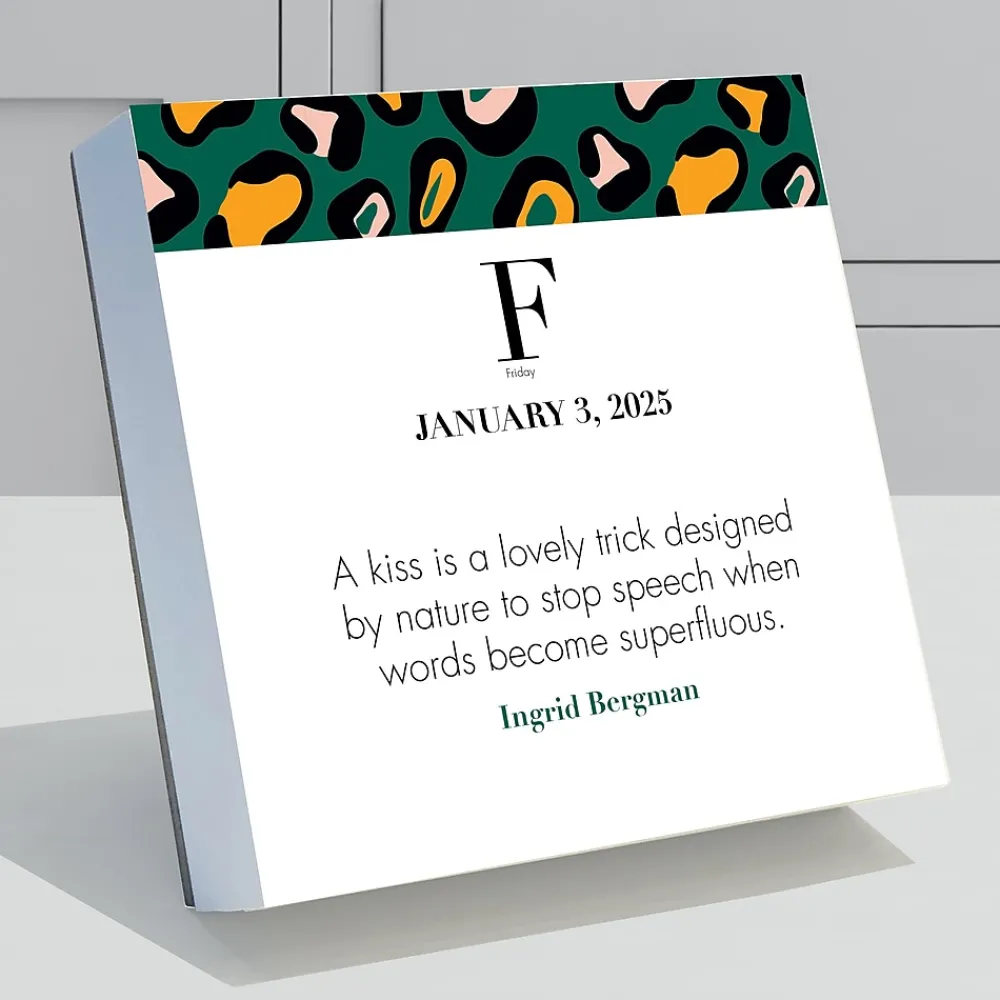 2025 Calendars|TF Publishing 2025 5.25" x 5.25" 365 Inspiring Women Daily Desktop Calendar (25-3060X)