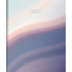 2025 Planners|TF Publishing 2025 9" x 11" Monthly Planner, Paperboard Cover, Hazy and Purple (25-4706)