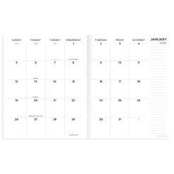 2025 Planners|TF Publishing 2025 6.5" x 8" Monthly Planner, Paperboard Cover, Beyond the Pale Yellow (25-4202)