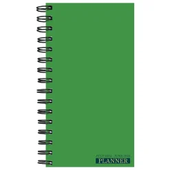 2025 Planners|TF Publishing 2025 3.5" x 6.5" Weekly & Monthly Planner, Paperboard Cover, Green Grass (25-7504)