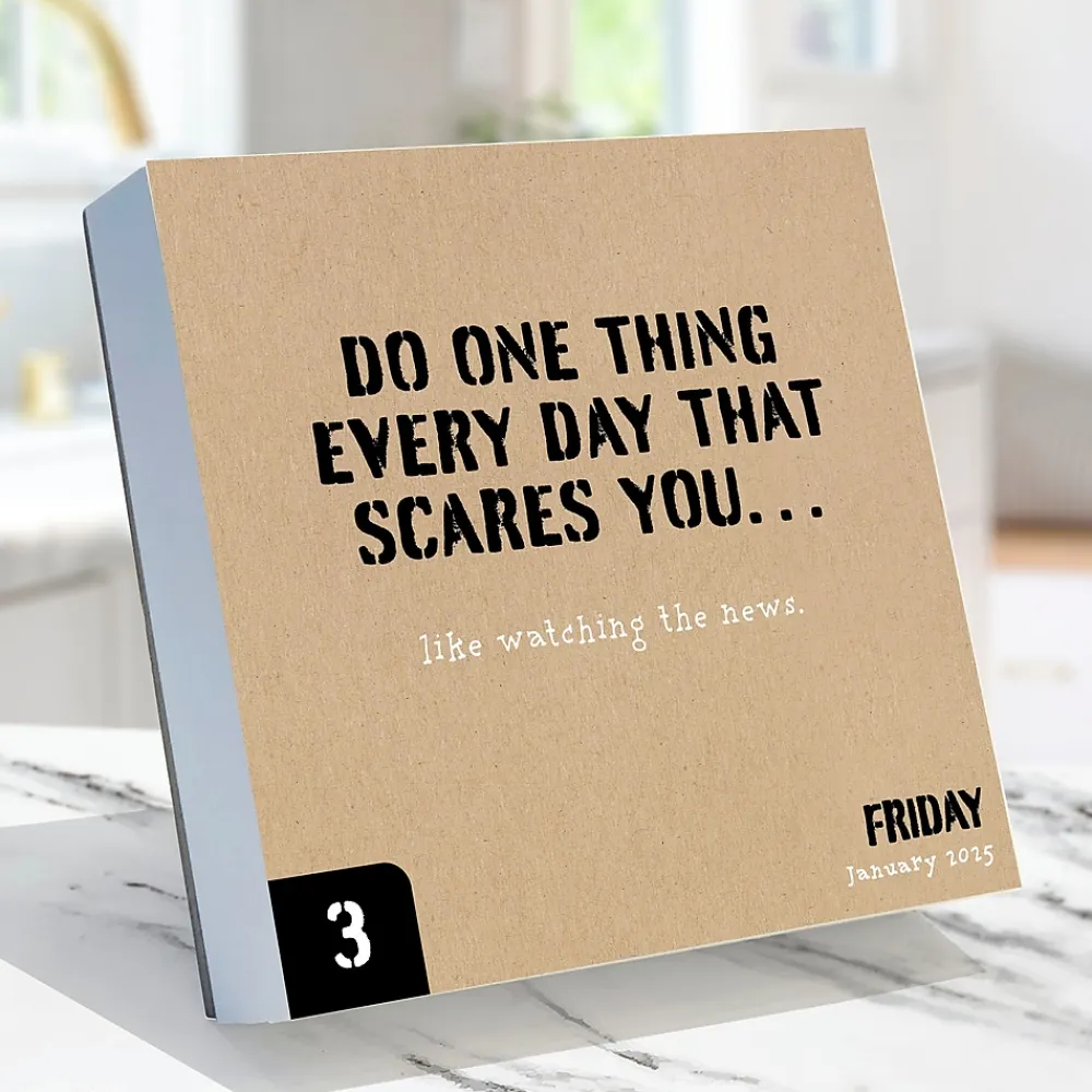 2025 Calendars|TF Publishing 2025 Anti Affirmations 5.25" x 5.25" Day-to-Day Calendar (25-3000)