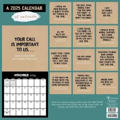 2025 Calendars|TF Publishing 2025 Anti-Affirmations 12" x 12" Monthly Wall Calendar (25-1100)