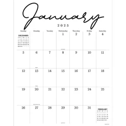 2025 Calendars|TF Publishing 2025 Art Poster 22" x 17" Monthly Wall Calendar (25-8214)