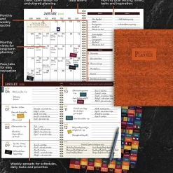 2025 Planners|TF Publishing 2025 Baroque Marigold 9