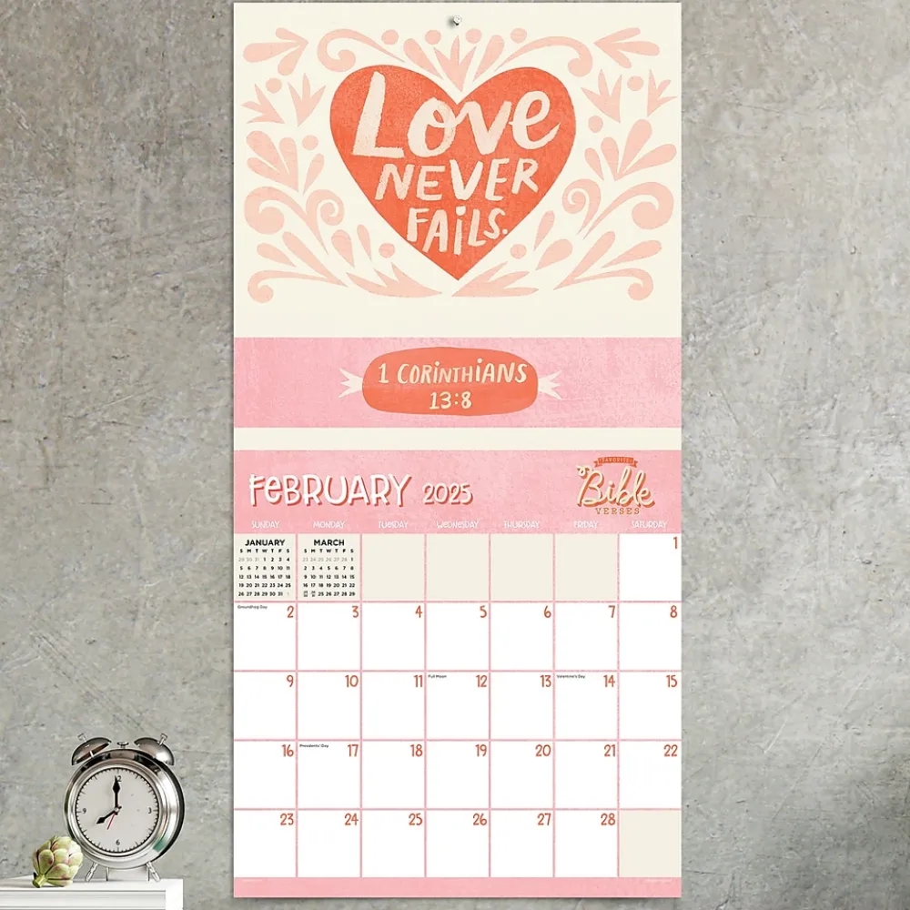2025 Calendars|TF Publishing 2025 Bible Verses 12" x 12" Monthly Wall Calendar (25-1137)