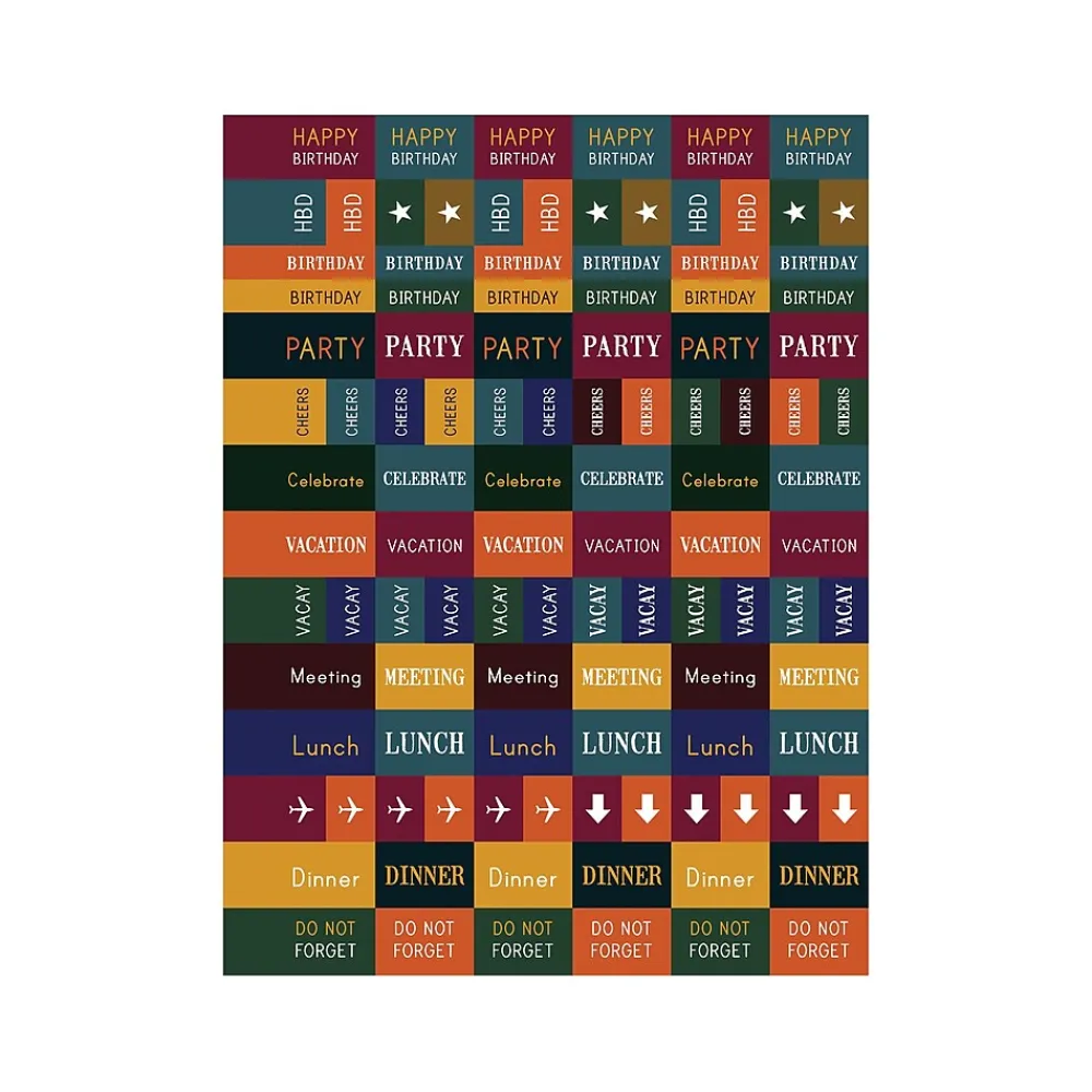 Academic Planners|TF Publishing 2024-2025 Bibliophile Series Mineral Fleur-De-Lis 6" x 8" Academic Weekly & Monthly Planner, Paperboard Cover