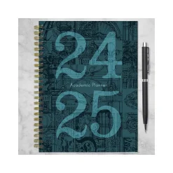 Academic Planners|TF Publishing 2024-2025 Bibliophile Series Mineral Fleur-De-Lis 6