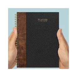 Academic Planners|TF Publishing 2024-2025 Bibliophile Series Bound Black 6