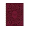 Academic Planners|TF Publishing 2024-2025 Bibliophile Series Merlot 8.5" x 11" Academic Weekly & Monthly Planner, Paperboard Cover, Red/Black