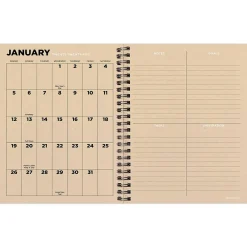 2025 Planners|TF Publishing 2025 Big Wave 6.5" x 8" Weekly & Monthly Planner, Paperboard Cover, Multicolored (25-9200)