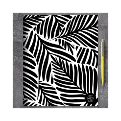Academic Planners|TF Publishing 2024-2025 Black Leaves 9