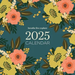 2025 Calendars|TF Publishing 2025 Breathe Live Explore 12" x 12" Monthly Wall Calendar (25-1124)