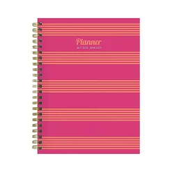 Academic Planners|TF Publishing 2024-2025 Cali Girl Collection Cabana Stripe 6" x 8" Academic Weekly & Monthly Planner (AY25-9214)