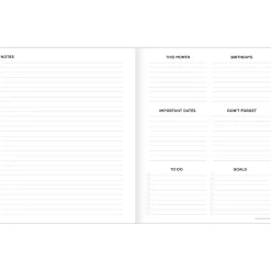 Academic Planners|TF Publishing 2024-2025 Check Pink and Red 6.5