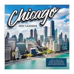 2025 Calendars|TF Publishing 2025 Chicago 12" x 12" Monthly Wall Calendar (25-1036)