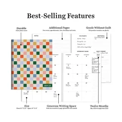 Academic Planners|TF Publishing 2024-2025 Color Squad 9