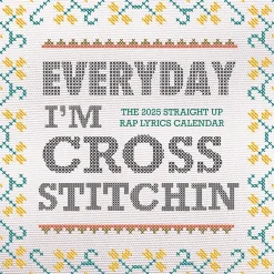 2025 Calendars|TF Publishing 2025 Cross Stitch 12" x 12" Monthly Wall Calendar (25-1133)
