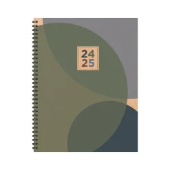 Academic Planners|TF Publishing 2024-2025 Elements Series Venn Diagram 8.5" x 11" Academic Weekly & Monthly Planner, Paperboard Cover