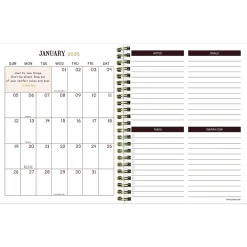 2025 Planners|TF Publishing 2025 Emerald Edition 6.5" x 8" Weekly & Monthly Planner, Paperboard Cover, Multicolor (25-9220)