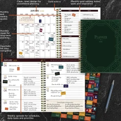 2025 Planners|TF Publishing 2025 Emerald Edition 6.5