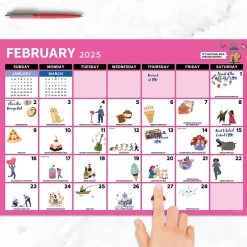 2025 Calendars|TF Publishing 2025 Every Day's A Holiday 12" x 17" Monthly Desk Pad Calendar (25-8500)