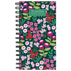 2025 Planners|TF Publishing 2025 Floral Burst 3.5" x 6.5" Weekly & Monthly Planner, Paperboard Cover, Multicolored (25-7502)