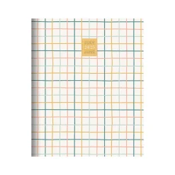 Academic Planners|TF Publishing 2024-2025 Graph Paper 6.5" x 8" Academic Monthly Planner, Paperboard Cover, Multicolor (AY25-4206)