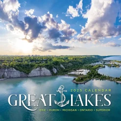 2025 Calendars|TF Publishing 2025 Great Lakes 12" x 12" Monthly Wall Calendar (25-1037)