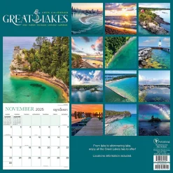 2025 Calendars|TF Publishing 2025 Great Lakes 12" x 12" Monthly Wall Calendar (25-1037)
