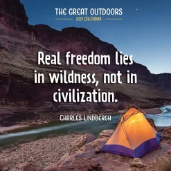 2025 Calendars|TF Publishing 2025 Great Outdoors 12" x 12" Monthly Wall Calendar (25-1109)