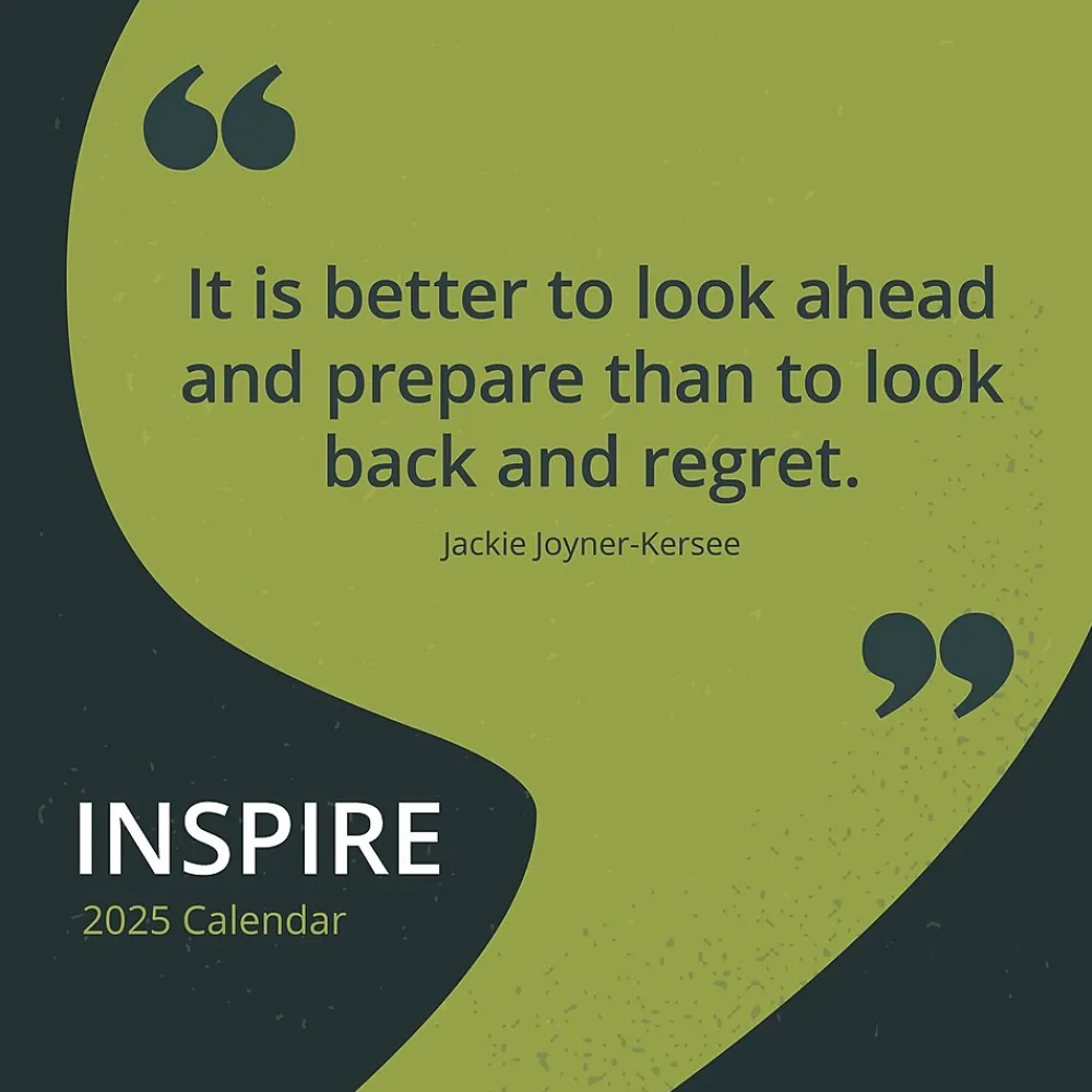 2025 Calendars|TF Publishing 2025 Inspire 12" x 12" Monthly Wall Calendar (25-1138)