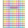 2025 Planners|TF Publishing 2025 Madras Plaid 9" x 11" Weekly & Monthly Planner, Paperboard Cover, Multicolored (25-9714)