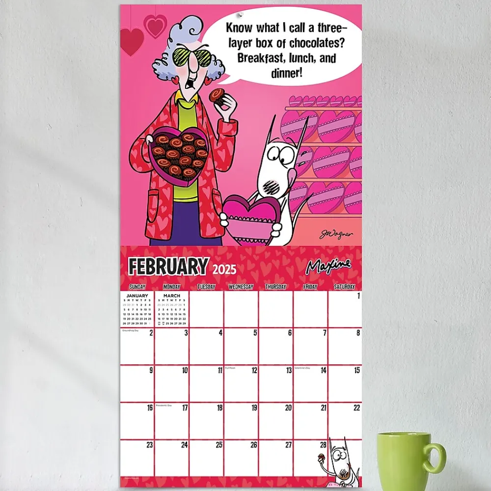 2025 Calendars|TF Publishing 2025 Maxine 12" x 12" Monthly Wall Calendar (25-1110)
