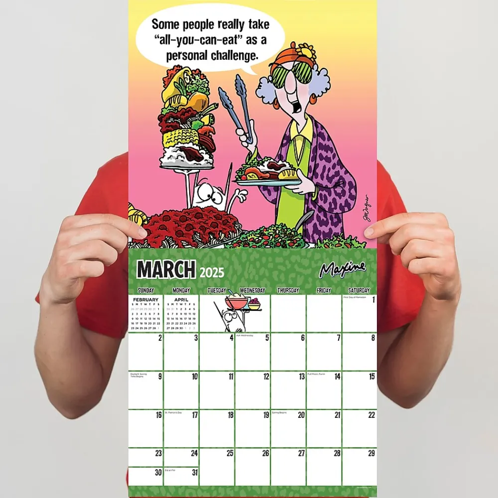 2025 Calendars|TF Publishing 2025 Maxine 12" x 12" Monthly Wall Calendar (25-1110)